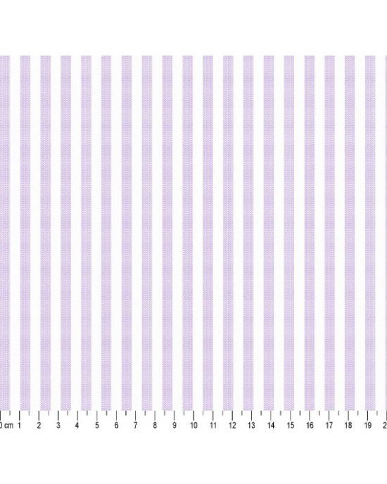 Tecido Fio Tinto Listrado L 229 cor - 1037 (Lilas)